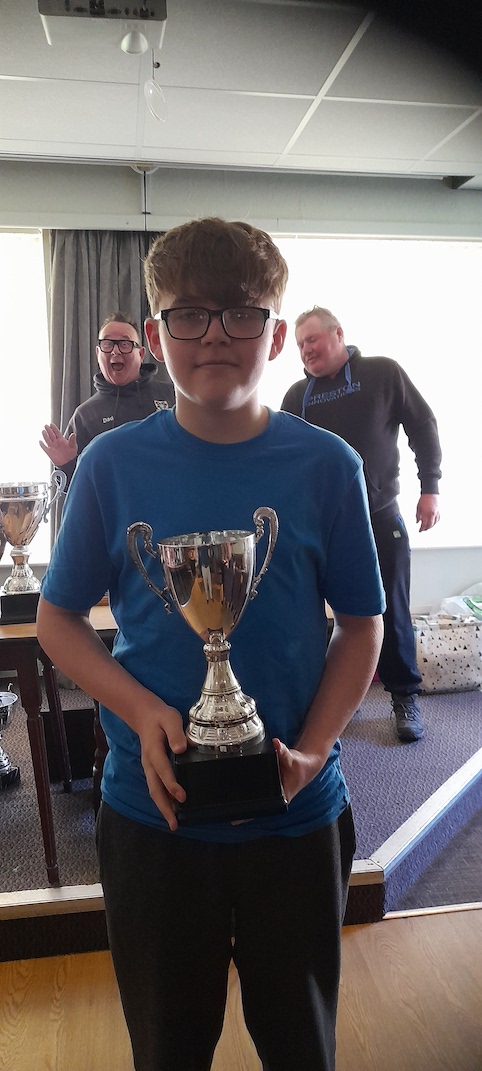 Callum league tropy